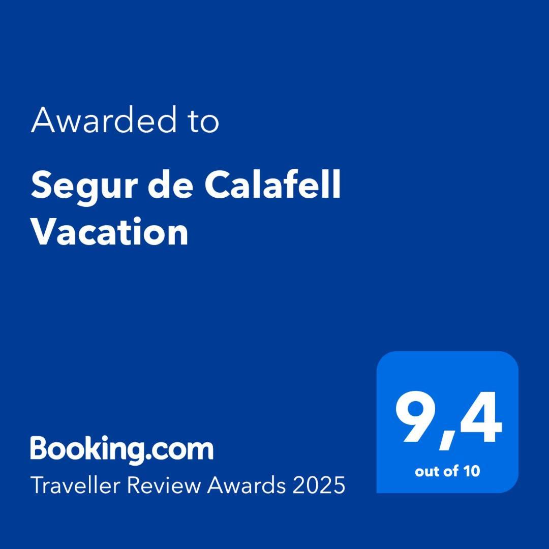 Segur De Calafell Vacation Apartment Bagian luar foto